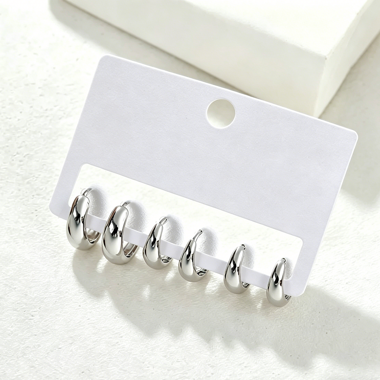ElaraBond Sixfold Huggie Hoop Collection