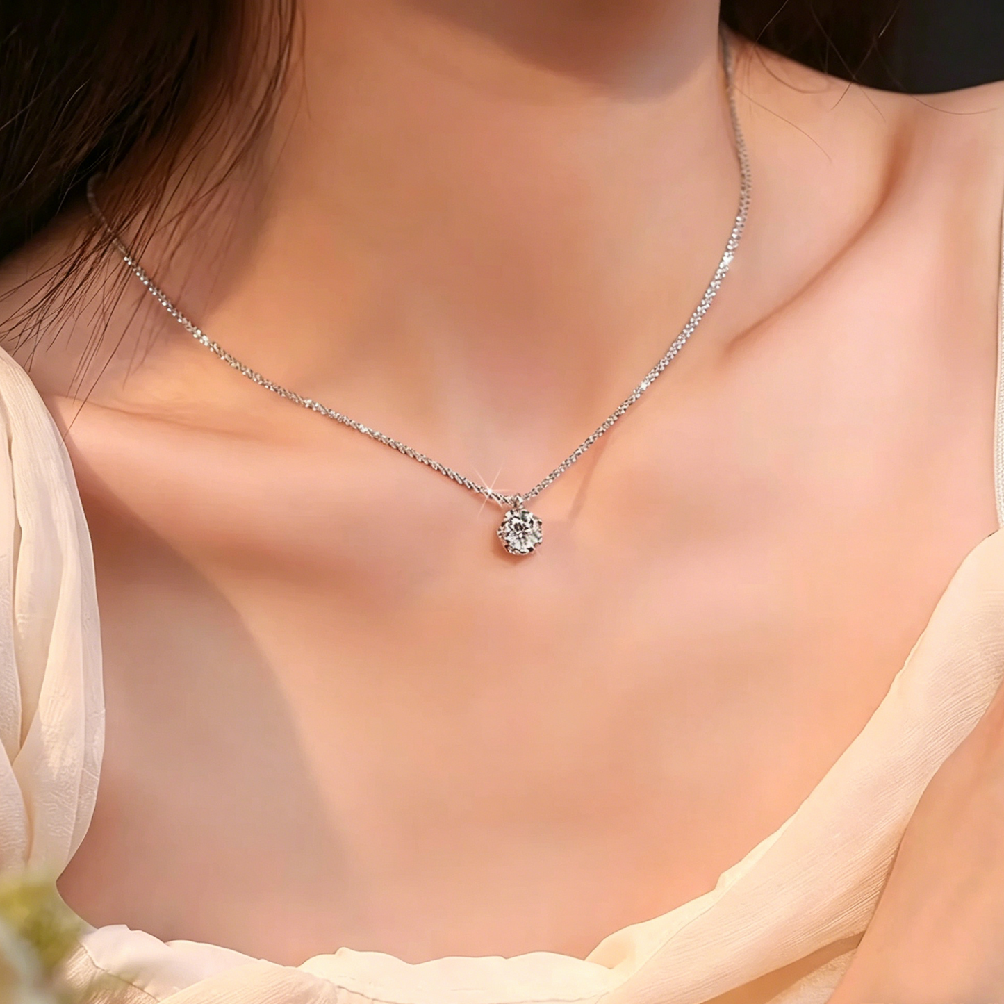 ElaraBond Lumière Pendant Necklace