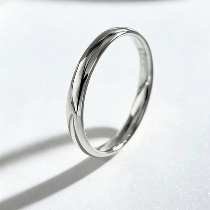 ElaraBond Whisper Thin Pavé Band Ring
