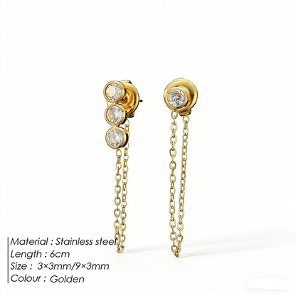 ElaraBond Bohème Drop Dangle Earrings