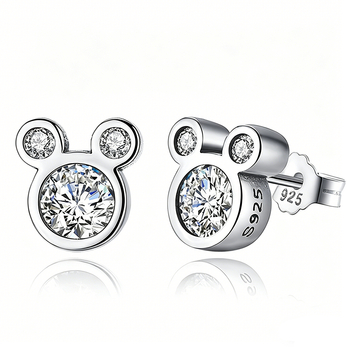 ElaraBond Whimsy Mouse Stud Earrings