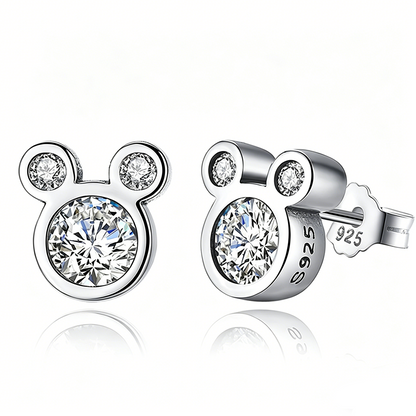 ElaraBond Whimsy Mouse Stud Earrings