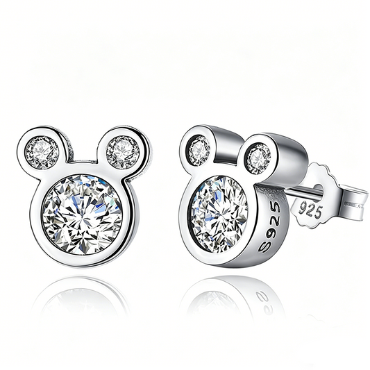ElaraBond Whimsy Mouse Stud Earrings