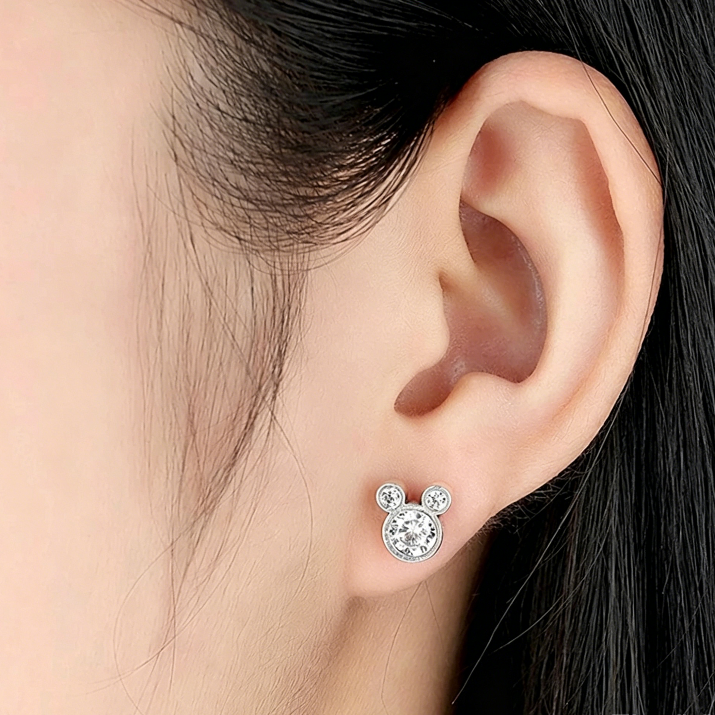 ElaraBond Whimsy Mouse Stud Earrings