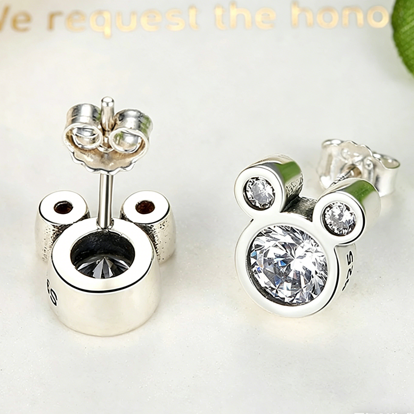 ElaraBond Whimsy Mouse Stud Earrings