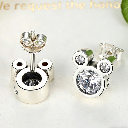 ElaraBond Whimsy Mouse Stud Earrings