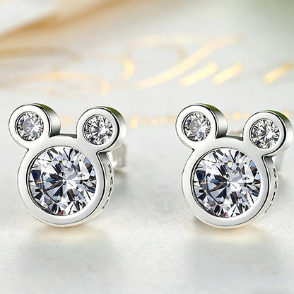 ElaraBond Whimsy Mouse Stud Earrings