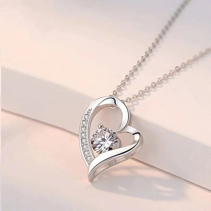 ElaraBond Amore Heart Pendant Necklace