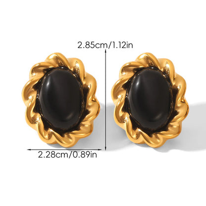 ElaraBond Eclecta Vintage Gemstone Earring