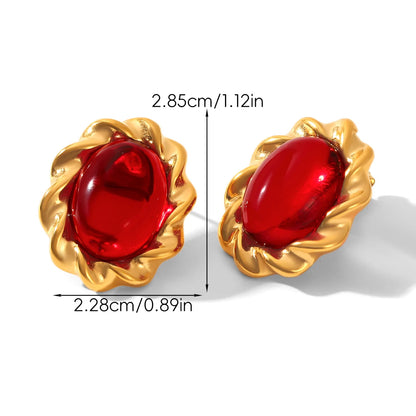 ElaraBond Eclecta Vintage Gemstone Earring