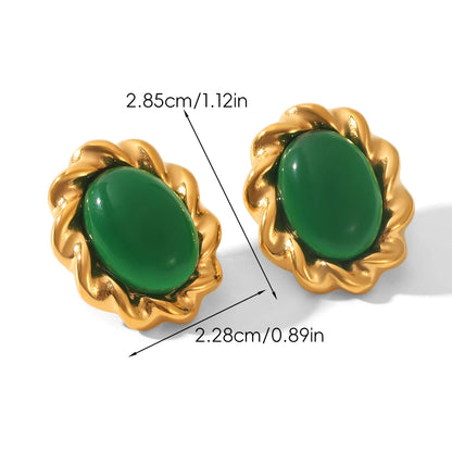 ElaraBond Eclecta Vintage Gemstone Earring